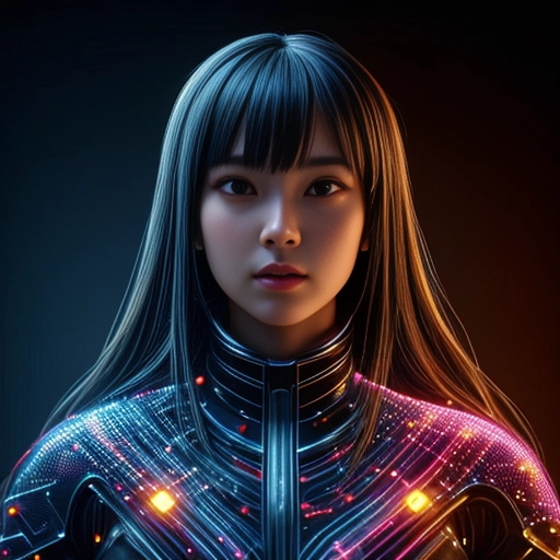 Pao mise en page internet vidéo illustration 3d serveur IA générative AI freelance paris studio de création magazines F2O3ETK0